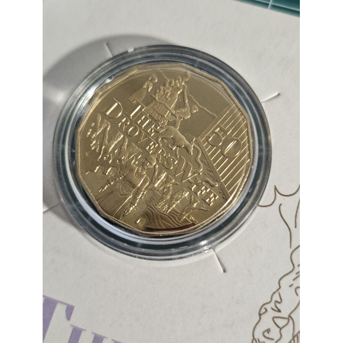 Treasured Australian stories 50 cent carded coins