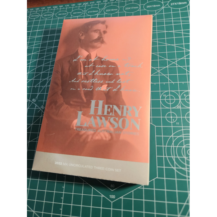 Henry Lawson carded 50 cent coin box set
