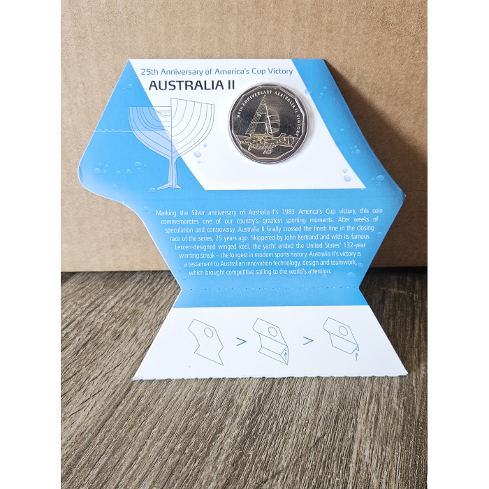 2008 25th Anniversary of of America's Cup Victory 50c