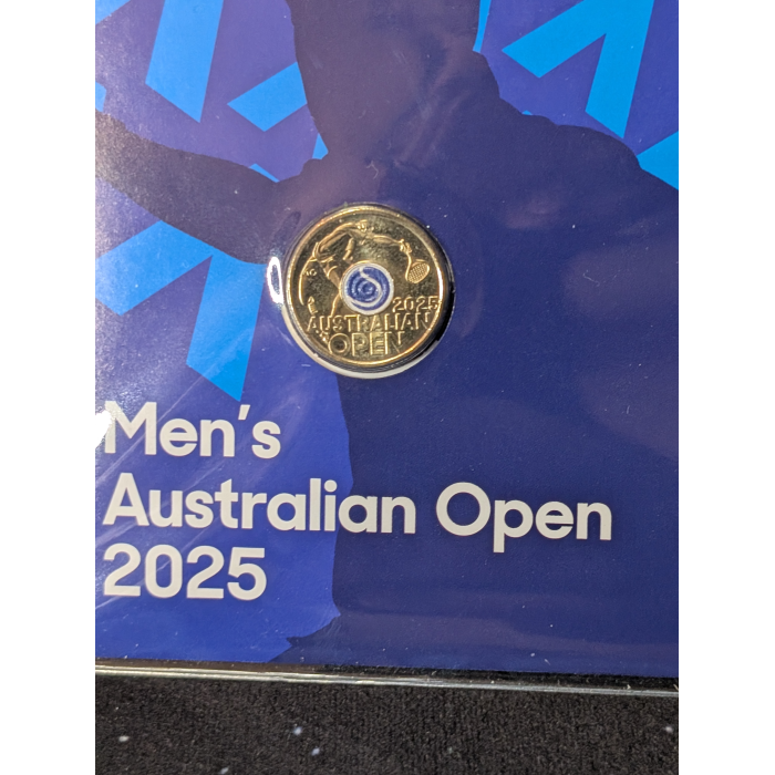 Australian Open Men's Postal Numismatic Cover (PNC) Uncirculated $2 Coin