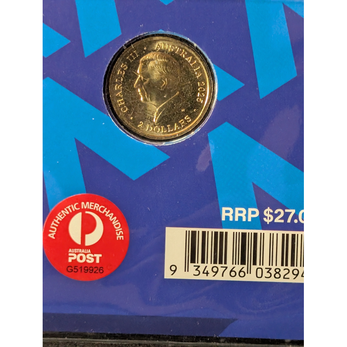 Australian Open Men's Postal Numismatic Cover (PNC) Uncirculated $2 Coin