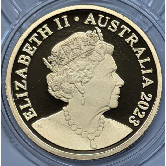 2023 $1 Baby Mob Of Roos Proof Coin - Jody Clark Effigy