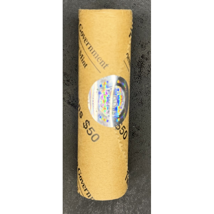 2024 Remembrance Day 'Purple Poppy' $2 Royal Australian Mint Roll with tube