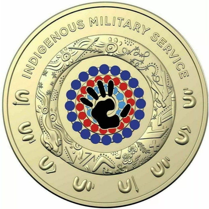 2021 $2 Indigenous Military Services $2 RAM ROLL - Includes Protective Tube & St