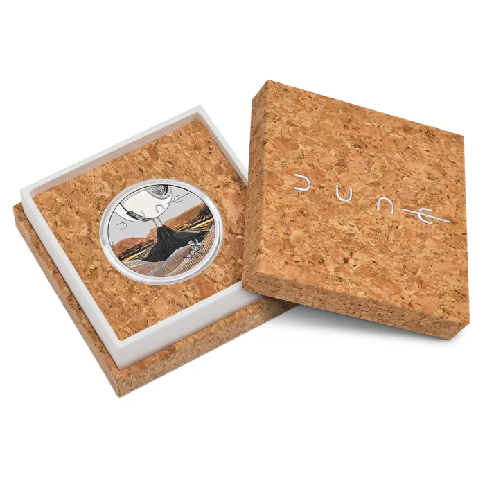 PERTH MINT 2026 DUNE 1OZ SILVER COLOURED COIN