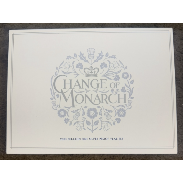 2024 Change of Monarch 6-Coin Fine Silver Proof Year Set – Royal Australian Mint