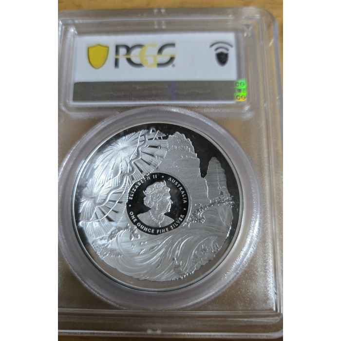 2023 MS69 Beauty Rich & Rare Twelve Apostles 1 oz colourised