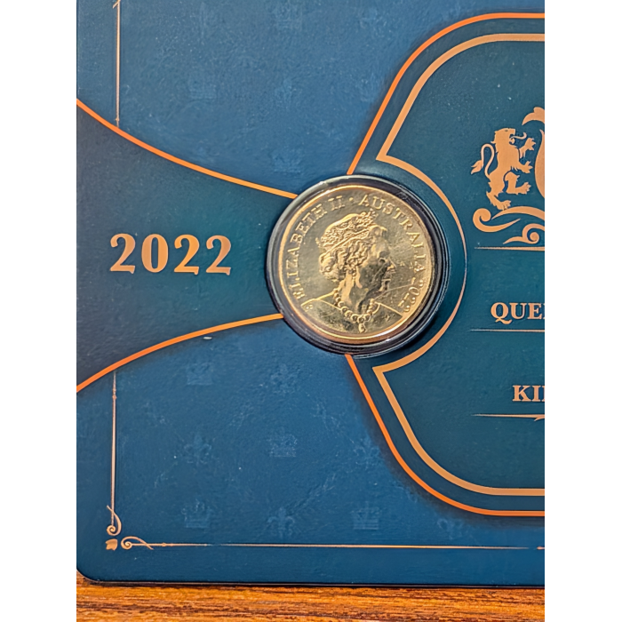 2022 Last Queen Elizabeth I I And 2023 First King Charles I I I -one Dollar Coin