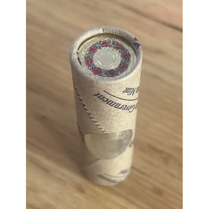 $2 2025  Poppy Wreath Mint Roll 80 years on remembering the second world war