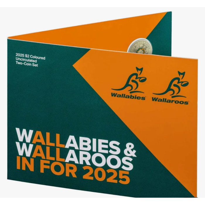 2025 Wallabies & Wallaroos 2-Coin Pack