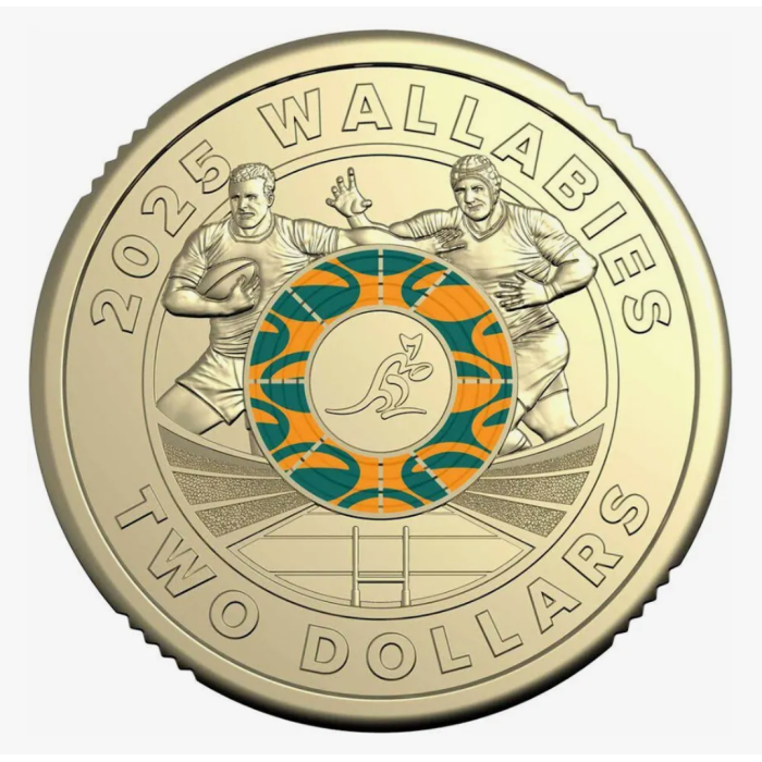 2025 Wallabies & Wallaroos 2-Coin Pack