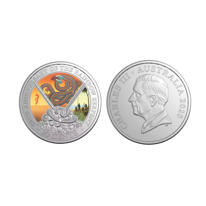 2025 20c Rainbow Serpent Impressions PNC 165/500