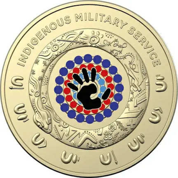 1x UNC 2021 Indigenous Military Service "IMS" $2 Coin - In Lighthouse Capsule