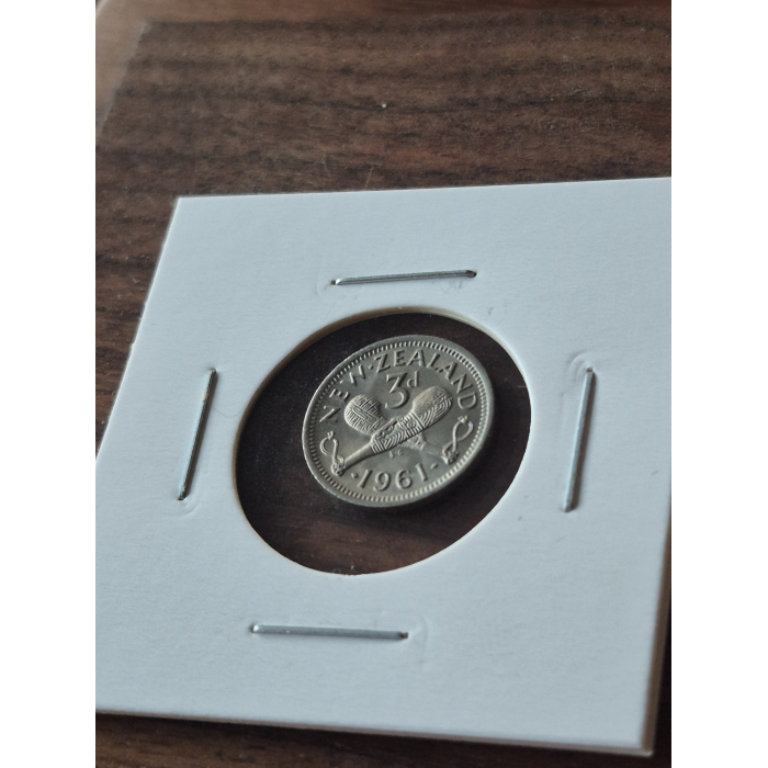 1961 3 PENCE N.Z