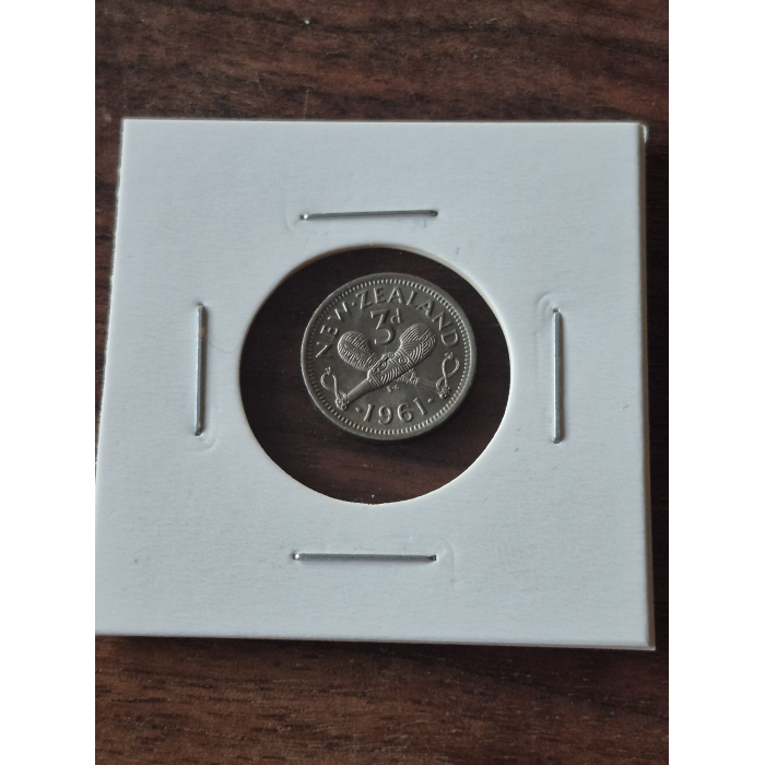 1961 3 PENCE N.Z