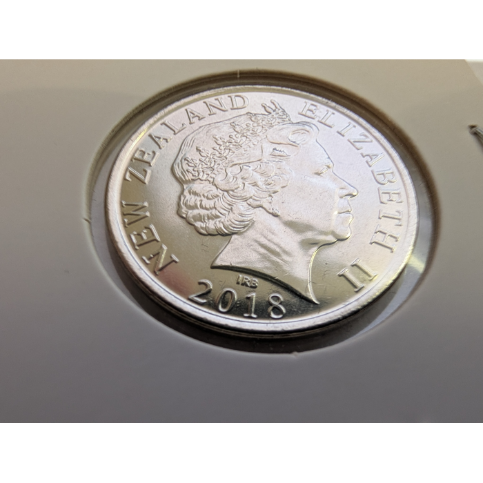 2018 New Zealand Armistice 50c UNC coin 