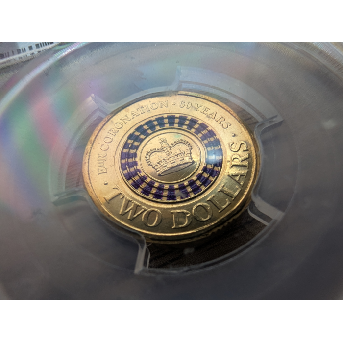 2018 30th Anniversary Purple Coronation $2 PCGS MS67