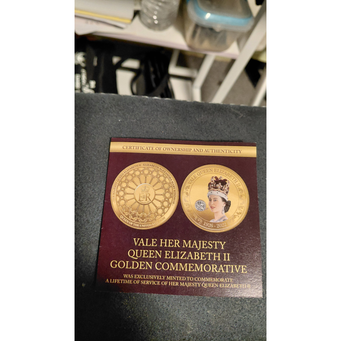 This ones for "Royal collectors"  Vale Her Majesty QE11