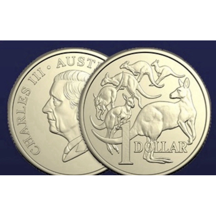  2026 $1 Mob of Six Roos World Money Fair 'Brandenburg Gate' Privy Mark