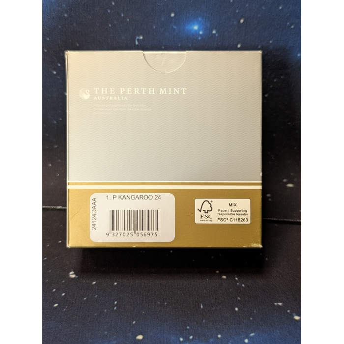 2024 1 Dollar Kangaroo King Charles III First Issue Australia 1 OZ Silver Pf