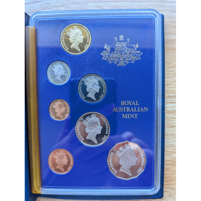 RAM 1987 PROOF Coin Set