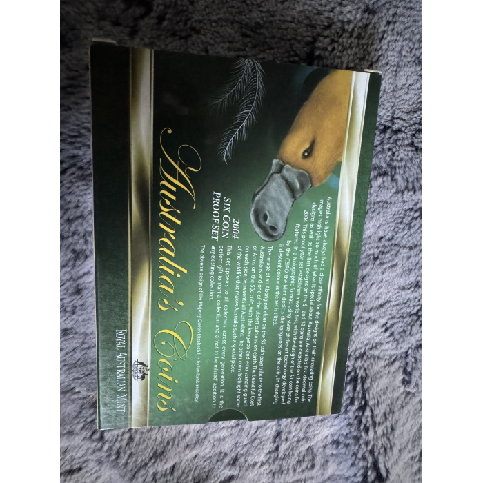 2004 RAM Australia’s Coins 6 coin Proof year set 