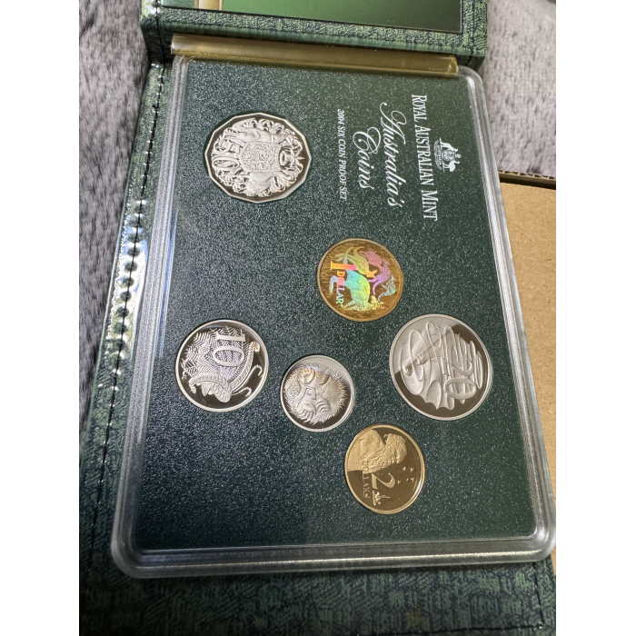 2004 RAM Australia’s Coins 6 coin Proof year set 