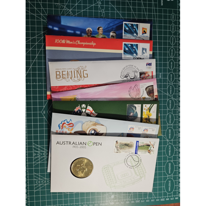 7 mixed early sports pnc's tennis, cricket, golf the ashes