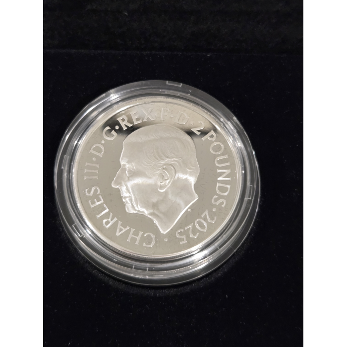 UK Freddie Mercury 1oz silver proof colour coin