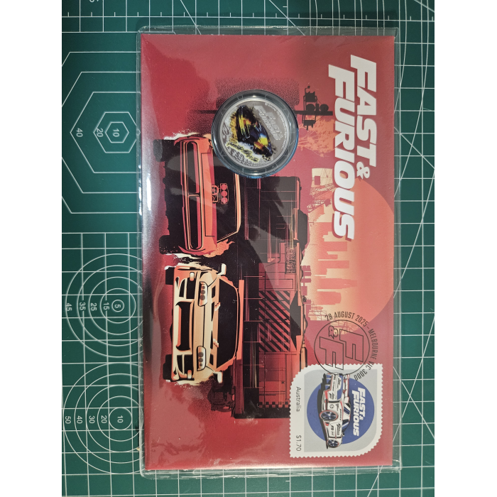 Fast and the furious pnc $1- Niue 