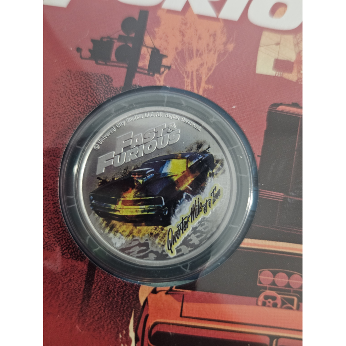 Fast and the furious pnc $1- Niue 