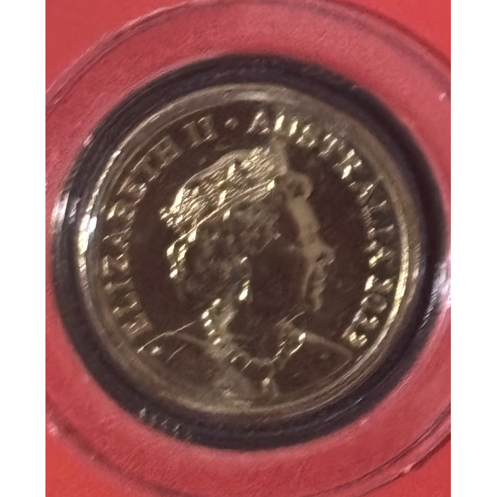 2022 C-MINT RED POPPY $2 COIN WITH CARD