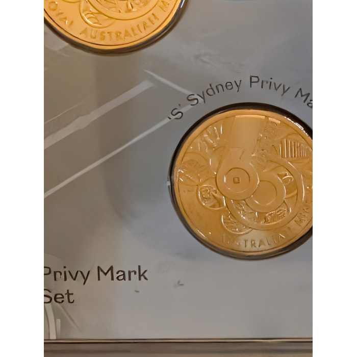2025 $1 60th Anniversary of RAM Mintmark and Privy Mark Four Coin Set 