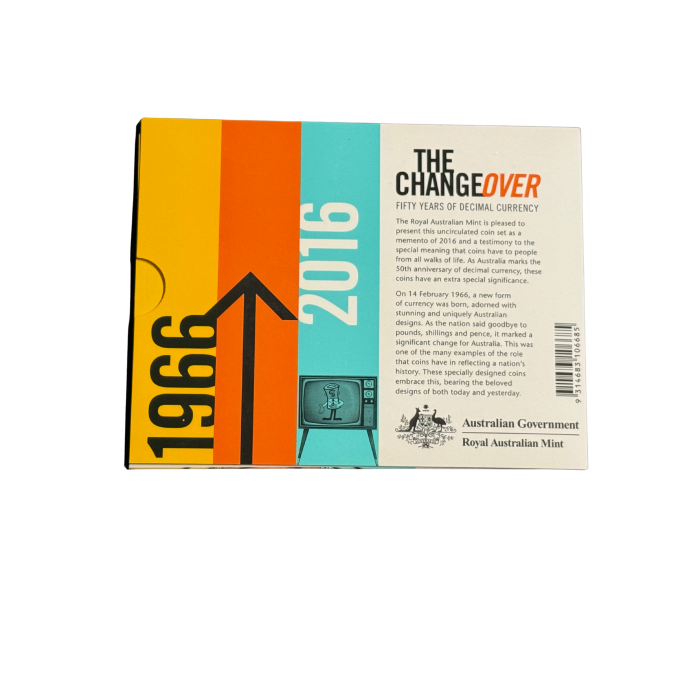 2016 Mint Set - 50th Anniversary of Decimal Currency UNC Set