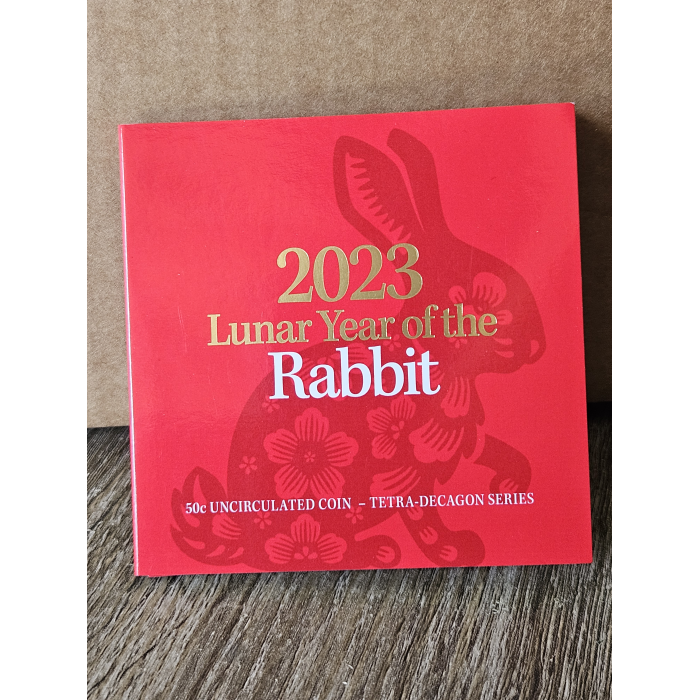 2023 Lunar Year of the Rabbit 50c