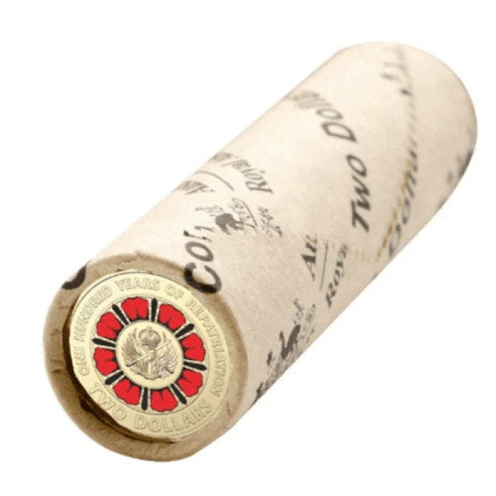 2019 Repatriation $2 RAM ROLL - Includes Protective Tube & Sticker