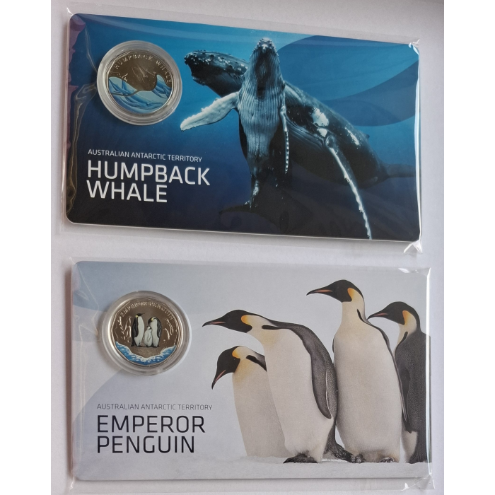 2023 50 Australian Antarctic Territory Carded coin set