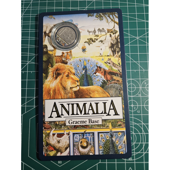 Animalia carded 20 cent coins 