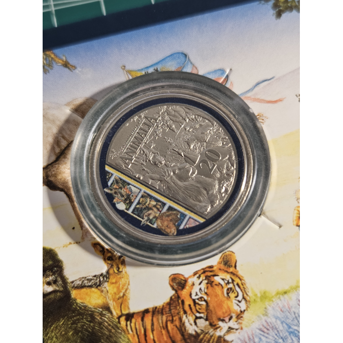Animalia carded 20 cent coins 