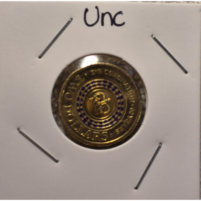 2013 Royal Coronation Queen Elizabeth  Unc