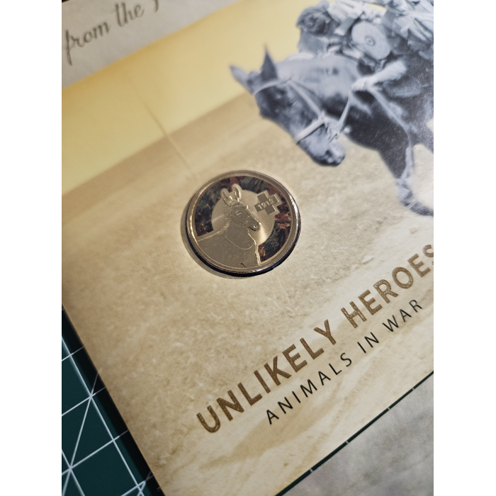 3 x remembrance pncs, animals in war, ww1, centenary 