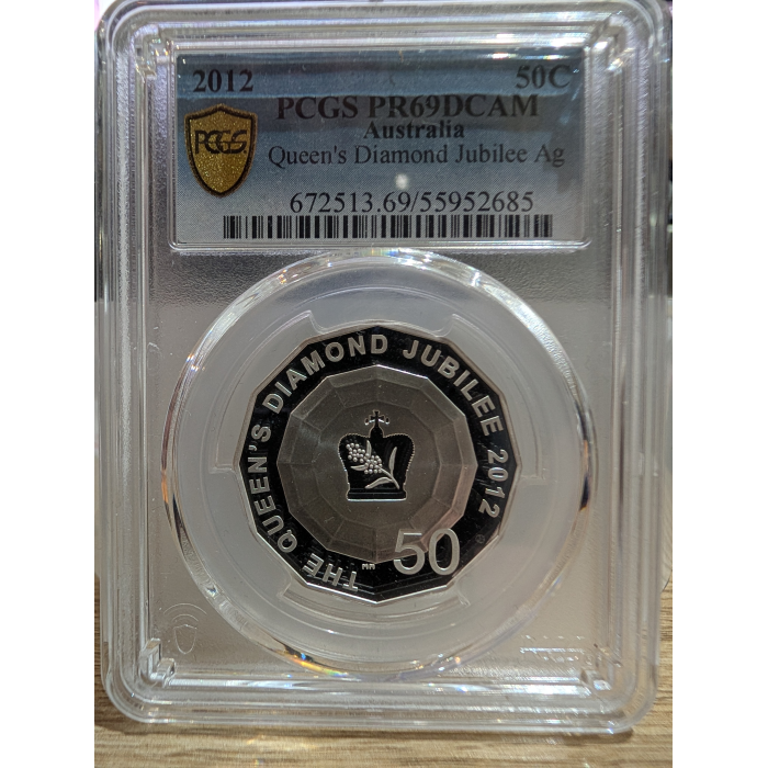 2012 Queens Diamond Jubilee PCGS PR69  -  4000 Mintage #007