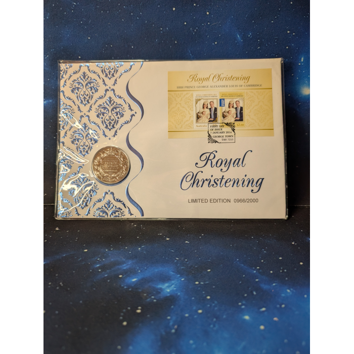 2014 Australian Royal Christening Prince George 5 Pounds PNC Limited Edition