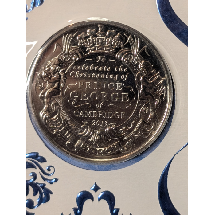 2014 Australian Royal Christening Prince George 5 Pounds PNC Limited Edition