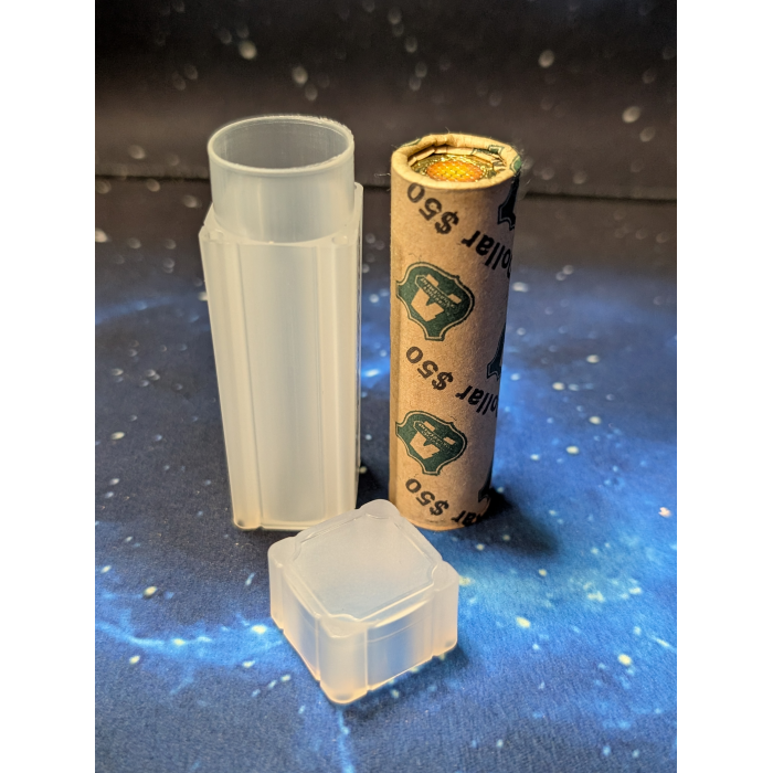 2022 $2 Honey Bee Security Roll, 25 Coins Coloured. Unc Coins. Heads & Tails. 