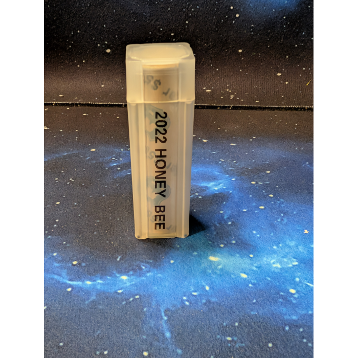 2022 $2 Honey Bee Security Roll, 25 Coins Coloured. Unc Coins. Heads & Tails. 