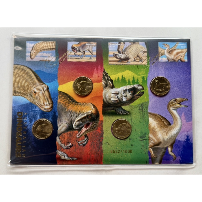 2022 Limited Edition Australian Dinosaurs 4 Coin Privy PNC #522/1000 