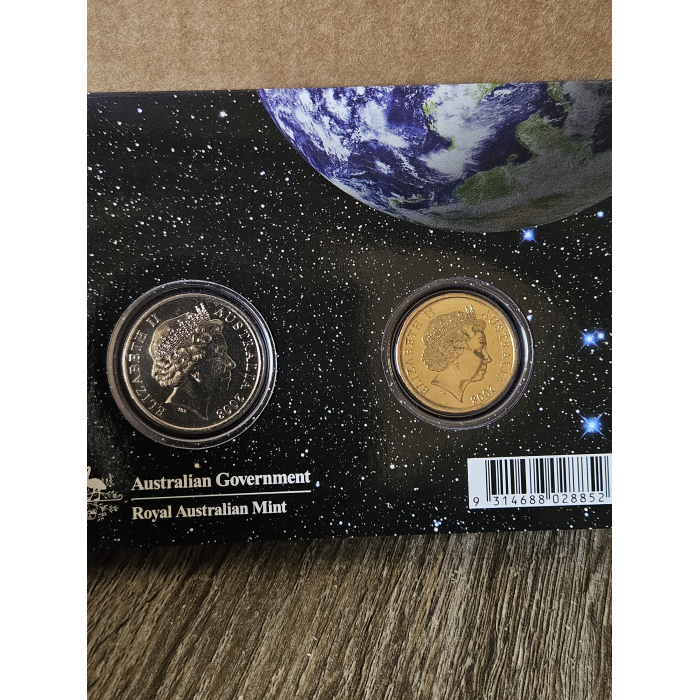 2008 International Year of Planet Earth 2 coin set 