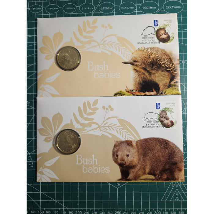 Set of 10 bush babies pnc's 2011 2013