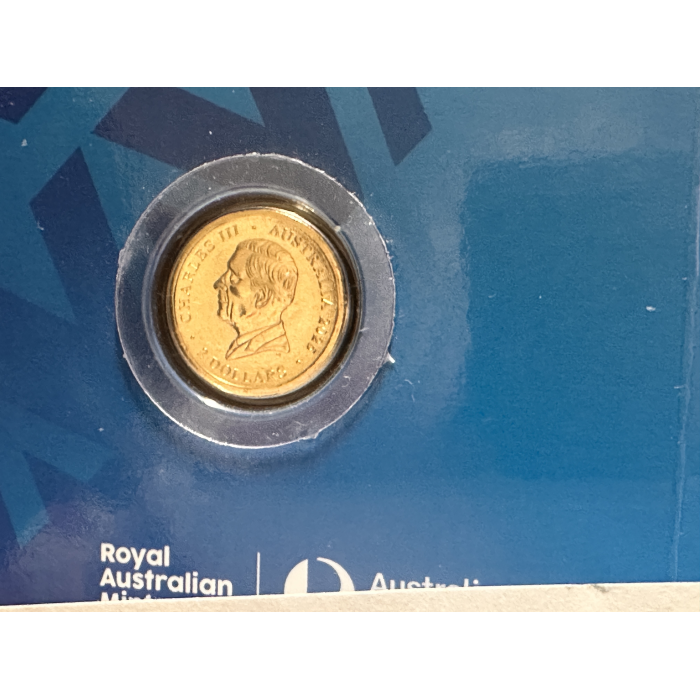 2025 $2 Privy  Australian Open Woman’s  Fluorescent Coin   